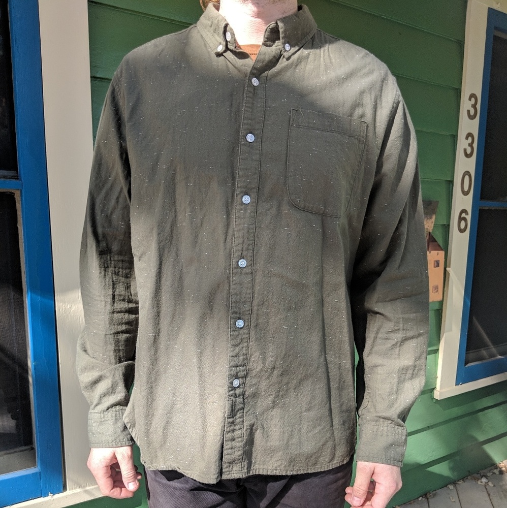 Bridge & Burn Original Slim Long Sleeve Button Up